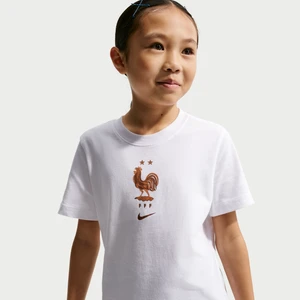Zdjęcie produktu T-shirt piłkarski dla dużych dzieci Nike FFF - Biel