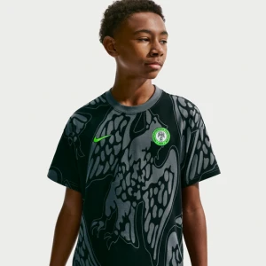 T-shirt piłkarski dla dużych dzieci Nike Nigeria - Szary