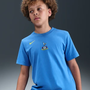 T-shirt piłkarski dla dużych dzieci Nike Total 90 Tottenham Hotspur - Niebieski