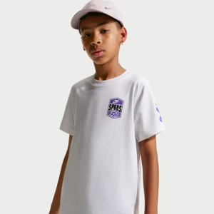 T-shirt piłkarski dla dużych dzieci Nike Tottenham Hotspur Premier - Biel