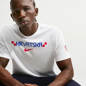 Zdjęcie produktu T-shirt piłkarski Nike Chorwacja 2026 - Biel
