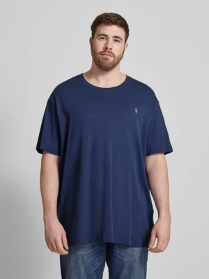 T-shirt PLUS SIZE z detalem z logo Polo Ralph Lauren Big & Tall