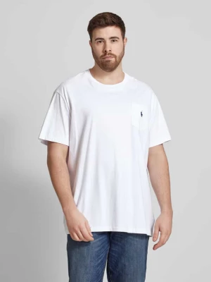 T-shirt PLUS SIZE z kieszenią na piersi Polo Ralph Lauren Big & Tall