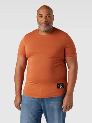 T-shirt PLUS SIZE z naszywką z logo Calvin Klein Jeans Plus