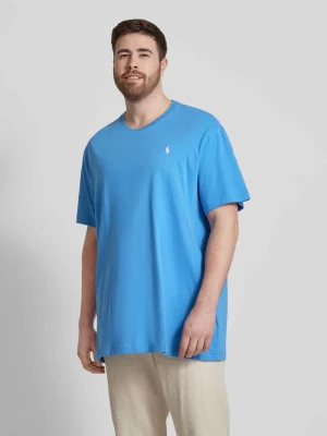 T-shirt PLUS SIZE z wyhaftowanym logo Polo Ralph Lauren Big & Tall