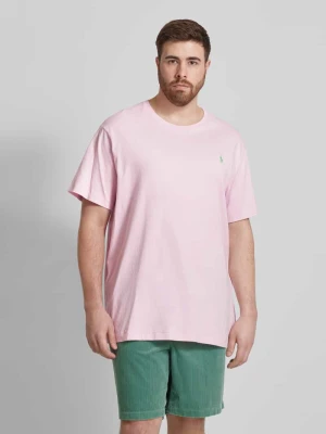 T-shirt PLUS SIZE z wyhaftowanym logo Polo Ralph Lauren Big & Tall