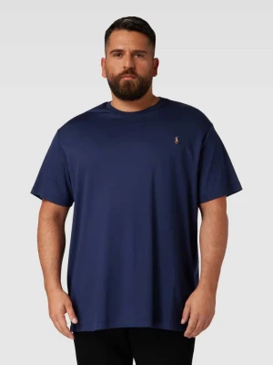 T-shirt PLUS SIZE z wyhaftowanym logo Polo Ralph Lauren Big & Tall