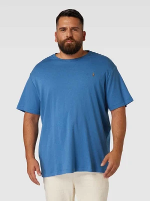 T-shirt PLUS SIZE z wyhaftowanym logo Polo Ralph Lauren Big & Tall