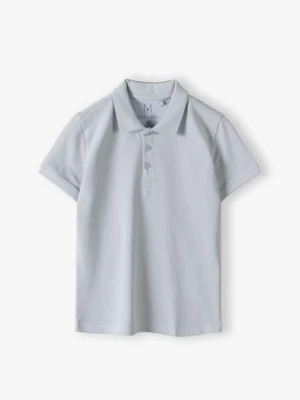 T-shirt polo dla chłopca - niebieski - Max&Mia Max & Mia by 5.10.15.