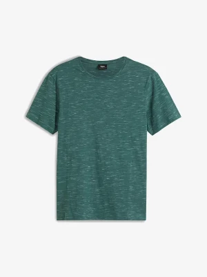 T-shirt regular fit BonPrix zielony