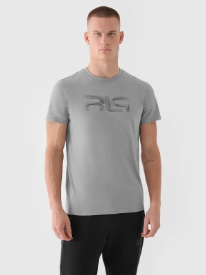 4F T-shirt regular męski 4F x Robert Lewandowski - szary M