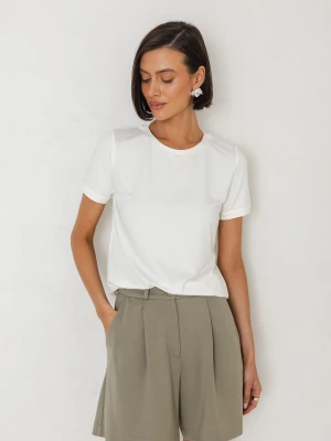 T-SHIRT ROMA MODAL ECRU XS - Flawless