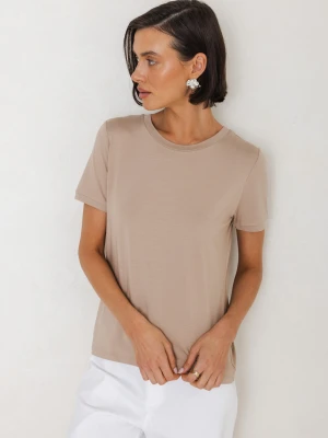 T-SHIRT ROMA MODAL TAUPE XS - Flawless