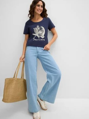 T-shirt Sea Love bonprix