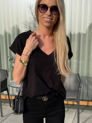 T-Shirt Shortsleeve Black UNI ClothStore