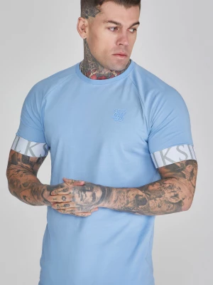 T-shirt Siksilk Men's Blue Tech