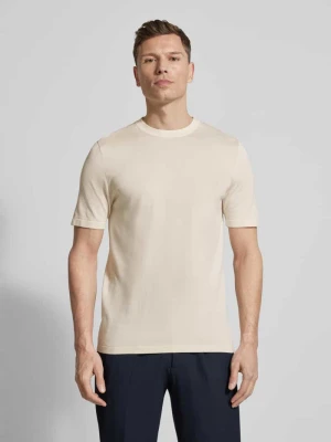 T-shirt Slim Fit z czystej bawełny Profuomo