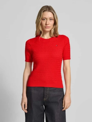 T-shirt Slim Fit z czystej bawełny Tommy Hilfiger