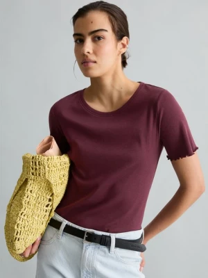 T-shirt slim Marc O'Polo červená