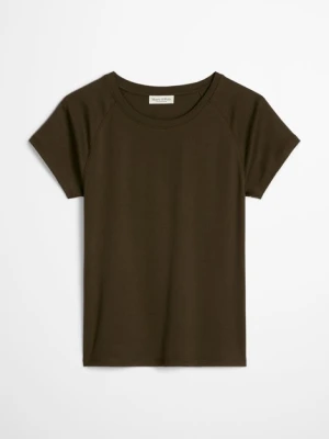 T-shirt slim Marc O'Polo bílá