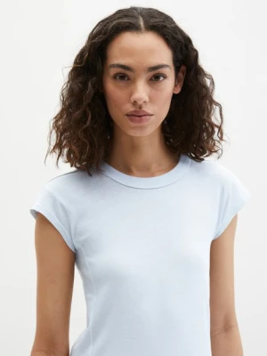 T-shirt slim Marc O'Polo modrá