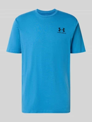 t-shirt sport o kroju regular fit z mieszanki bawełny Under Armour