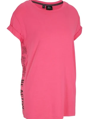 T-shirt sportowy BonPrix różowy