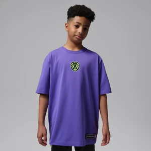 T-shirt sportowy dla dużych dzieci Jordan Quai 54 Dri-FIT Statement - Fiolet