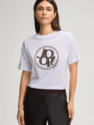 T-shirt Tashi w kolorze białym Joop