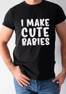 T-shirt tata " i make cute.." ilm