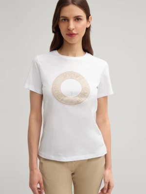 T-shirt Tolu w kolorze białym Joop