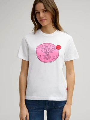 T-shirt Tonella w kolorze białym Joop