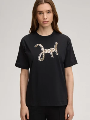 T-shirt Toraya w kolorze czarnym Joop