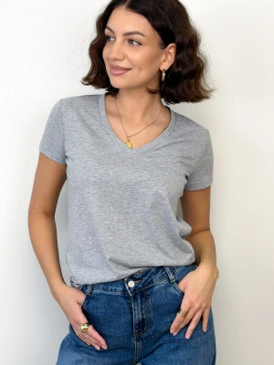 T-shirt V Melanż ClothStore