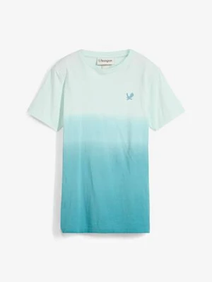 T-shirt w cieniowanym kolorze, z czystej bawełny organicznej bonprix