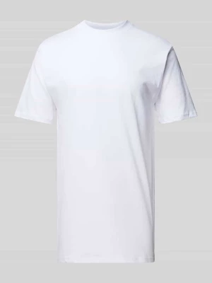 T-shirt w jednolitym kolorze model ‘Harro’ HOM