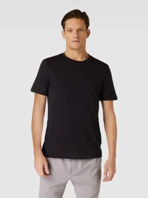 T-shirt w jednolitym kolorze model ‘JAAMEL STRUCTURE’ ARMEDANGELS