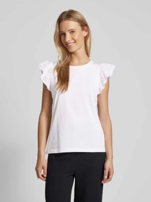 T-shirt w jednolitym kolorze model ‘Loraine’ Soyaconcept
