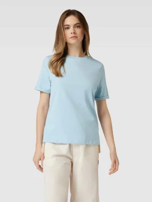 T-shirt w jednolitym kolorze model ‘RIA’ Pieces