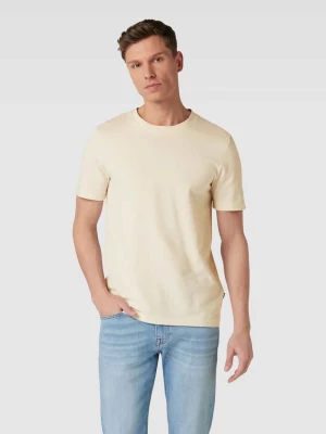 T-shirt w jednolitym kolorze model ‘TIBURT’ Boss
