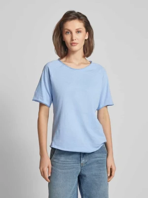 T-shirt w jednolitym kolorze Smith and Soul