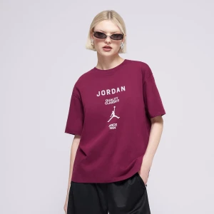 T Shirt W Jordan Ss Gf Gfx Tee Jqc bordowy