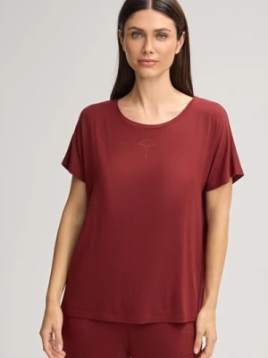 T-shirt w kolorze ciemnoczerwonym Joop
