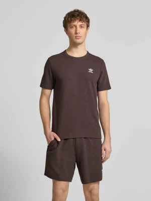 T-shirt w kroju regular fit z domieszką bawełny model 'AUCO' adidas Originals