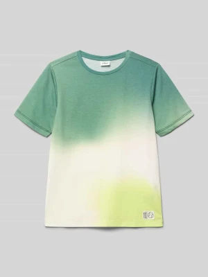 T-shirt w kroju regular fit z domieszką bawełny s.Oliver RED LABEL