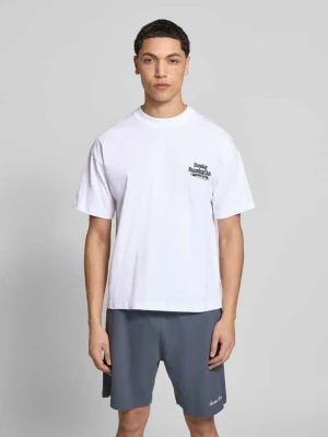 T-shirt w kroju regular fit z haftowanym logo ANOTHER COTTON LAB