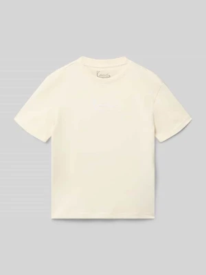 T-shirt w kroju regular fit z haftowanym logo Karl Kani