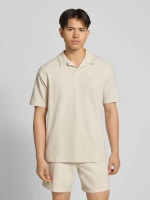 T-shirt w kroju regular fit z haftowanym logo PUMA PERFORMANCE