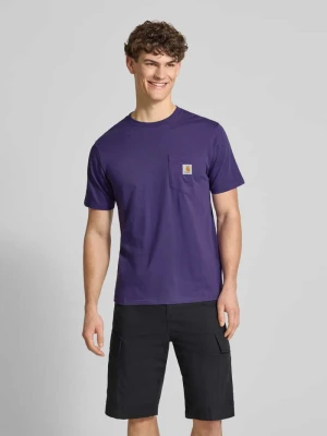 T-shirt w kroju regular fit z naszywką z logo Carhartt Work In Progress