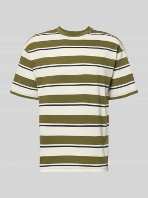T-shirt w paski model 'KYRAN' Blend